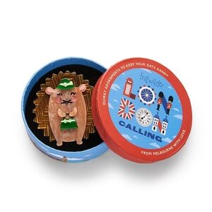 Erstwilder Harriet the Hedgehog Brooch